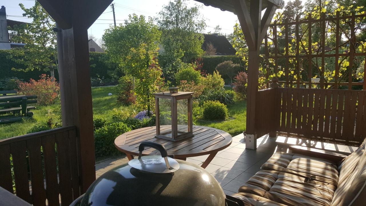 Domek nad jeziorem Bystrzyna Świdwin Zewnętrze zdjęcie